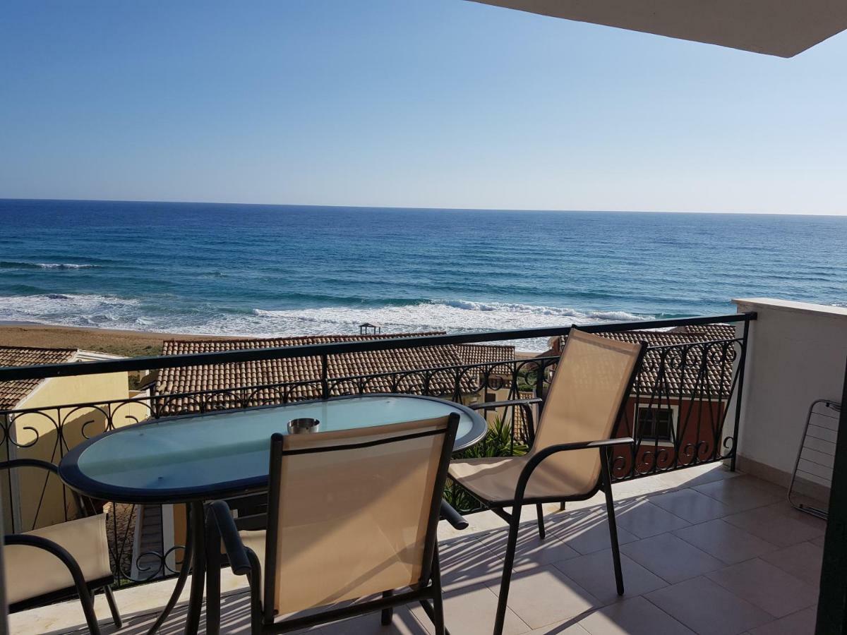 Corfu Glyfada Menigos Beach Apartments Екстер'єр фото